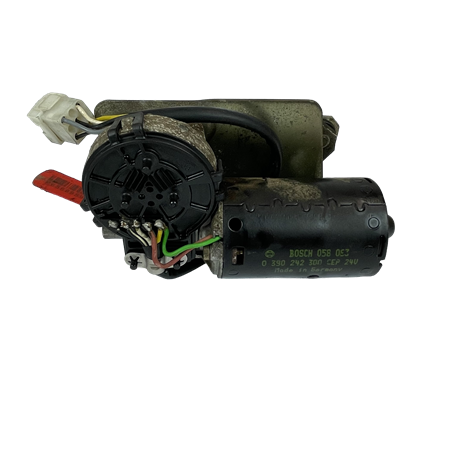 Torkarmotor med fäste